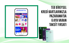 Pazarama'da 6 aya varan taksit!